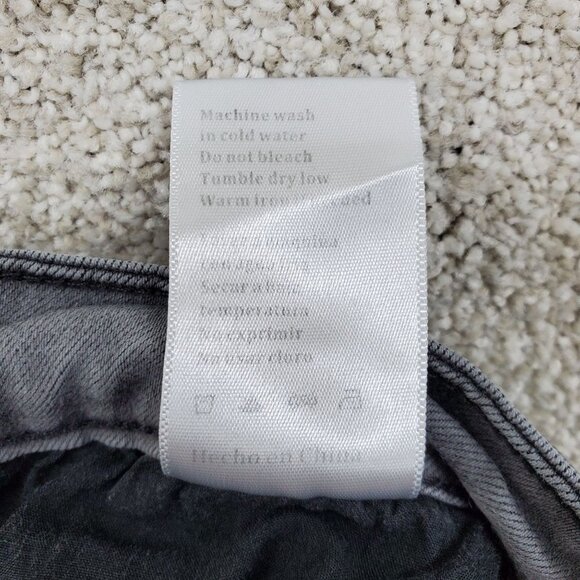 KanCan Skinny Fit Jeans Womens Size 11/29 Mid Rise Stretchy Light Gray Wash - Picture 7 of 12